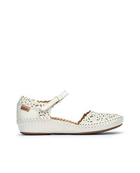 Thumbnail for Pikolinos Halboffene Schuhe in Leder P. Vallarta für Frauen Farbe Blanco im Sale