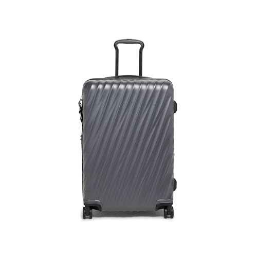 TUMI - 19 Degree Short Trip Expandable 4-Wheel Hard Shell Suitcase - 66 x 44.5 x 25.4 cm - Black, Textured Gray, One Size