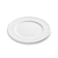 Thumbnail for GMUNDNER KERAMIK Dessert plate Gourmet Diameter: 22 cm White flamed tableware, handmade in Austria on sale