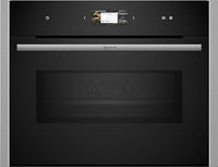 Thumbnail for NEFF C24FS31N0 Compact-Backofen N90, Integrierbarer Backofen mit Mikrowelle 60 x 45cm, Full Touch TFT-Display, Inverter-Technologie, Soft Open & Close, Favorit, Edelstahl im Sale