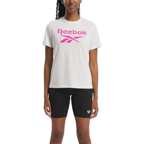 Reebok Damen Id Big Logo T-Shirt, CHAMEL, im Sale