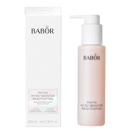 BABOR Phyto HY-ÖL Booster Reactivating für müde Haut, Gesichtsreiniger zur Anwendung mit Hy-Öl, Mit Weißem Tee und Ginseng, Vegane Formel, Phytoactive Reactivating, 1 x 100 ml im Sale