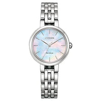Thumbnail for Citizen Women's Analog Japanese Quartz Watch with Stainless Steel Bracelet EM0990-81Y on Sale