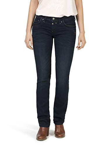 Timezone Damen TahilaTZ Straight Jeans, Blau (Noble Blue Wash 3787), 26W /30 im Sale