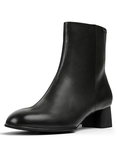 Camper Women's Katie K400664 Mid Calf Boot, Black 001, 39 EU on sale