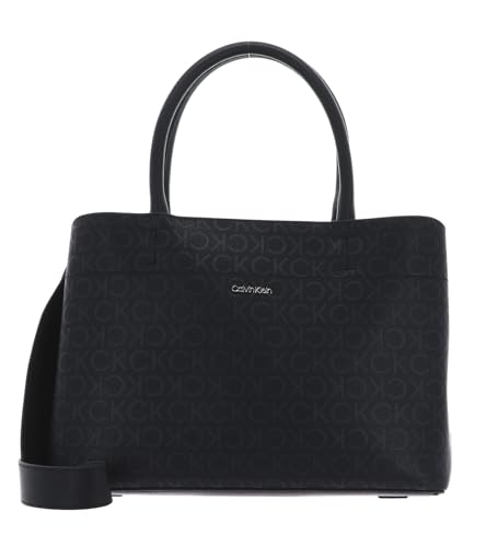 Calvin Klein CK Business Tote Epi Mono Black Epi Mono on sale