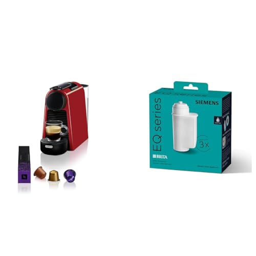 Nespresso De'Longhi Essenza Mini EN 85.R Kaffeekapselmaschine & Siemens BRITA Intenza Wasserfilter TZ70033A im Sale