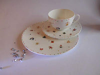 Thumbnail for Dibbern FBC Santa Claus Christmas tableware set = 1 coffee/punch cup with plate flat 21 cm on sale