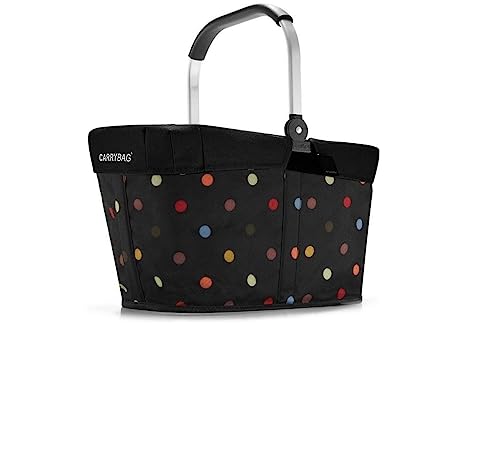 reisenthel - EXCLUSIVE OFFER! carrybag + FREE matching cover! Shopping basket shopping bag (dots) on sale