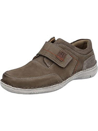 Thumbnail for Josef Seibel Herren Kletthalbschuhe Anvers 83,Weite K (Extra weit),Wechselfußbett,Sneaker,Freizeitschuhe,Grau (Asphalt-Kombi),41 EU im Sale