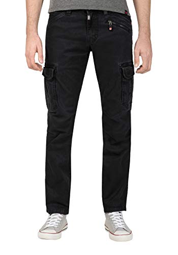 Timezone Herren Regular BenTZ Hose, Braun (Dark Sand 6028), 34W / 30 im Sale