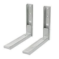 Thumbnail for Invero Universal Microwave Wall Mount Bracket, Extendable, Heavy-Duty, Adjustable, Wall-Mounted, with Fixings and Fittings, Ideal for Kitchens, Apartments, and More, Max. Weight 45 kg on Sale