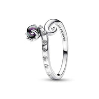 Thumbnail for PANDORA x Disney Arielle die Meerjungfrau Ursula Ring aus Sterling Silber mit Kunstperle und Cubic Zirkonia in der im Sale
