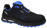 Thumbnail for ELTEN Sicherheitsschuhe IMPULSE XXT blue Low ESD S1, Herren, Textil, Kunststoffkappe (leichter als Stahlkappe), leicht, sportlich, Schwarz/Blau, im Sale
