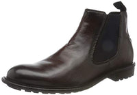 Thumbnail for bugatti Herren Chelsea Boots, Männer Stiefeletten,Bootee,Booties,halbstiefel,Kurzstiefel,uebergangsschuhe,mittelbraun (6400),43 im Sale