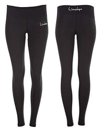 Thumbnail for WINSHAPE Damen Functional Power Shape Tights Ael102 Mit Anti-rutsch-effekt, Slim Style Fitness Freizeit Sport Yoga Workout Leggings, Schwarz, EU im Sale
