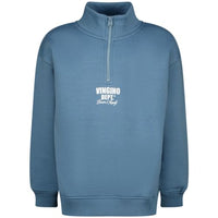 Thumbnail for Vingino Boys Basic-Half Zip in Colour Lake Blue in Size 6 im Sale
