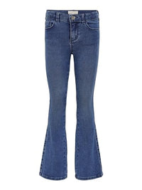 Thumbnail for ONLY Girls Konroyal Life Reg Flared Pim504 Noos Jeans, Medium Blue Denim, 146 EU on sale