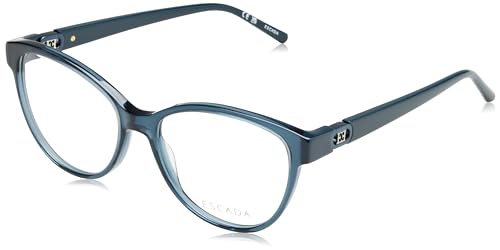 Escada Damen Vesd78 Sonnenbrille, Transp.Petroleum Green, 52 im Sale