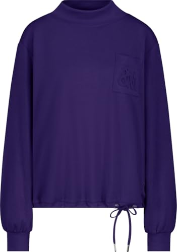 MONARI Sweatshirt mit 3-D-Druck Dark Purple - 38 im Sale