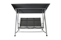 Thumbnail for MWH Hollywood swing Swing Kedline aluminum frame silver textilene anthracite 879314 on sale