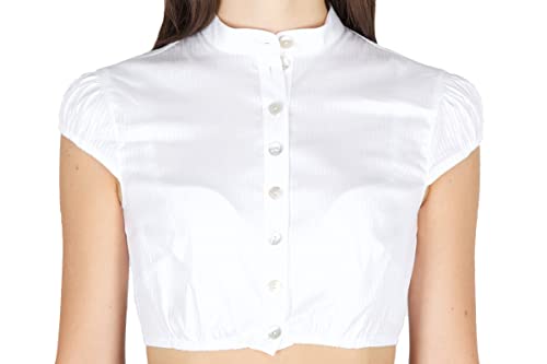 Sportalm dirndl blouse Hanni Weiss stand-up collar on sale