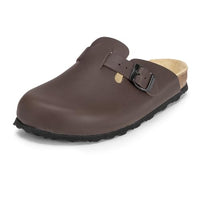 Thumbnail for VITAFORM Clogs für Damen und Herren I mit Kork-Fußbett I Hausschuhe I italienisches Leder I Arbeitsschuhe für Pflegepersonal Pflege I Gesundheitsschuhe I Naturkork I Gelenkschonend Silber 40 im Sale