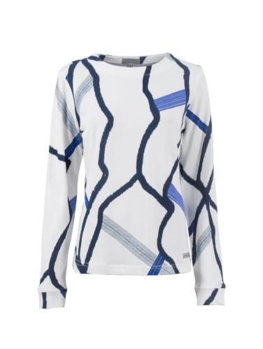 s'questo Strick 1/1 Strickpullover, Rundhalsausschnitt Offwhite Soquesto Kollektion True Love im Sale