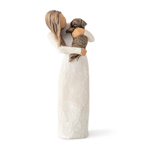 Willow Tree Adorable You Dark Dog Figurine im Sale