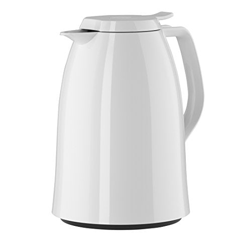 EMSA 517004 MAMBO Vacuum Jug | 1.0 | High-gloss white | 100% leak-proof | Keeps hot for 12 hours/cold for 24 hours on sale
