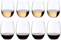 Thumbnail for RIEDEL O Buy 8 Pay 6, 4 x Cabernet/Merlot 0414/0 & 4 x Chardonnay/Viognier 0414/05, high-quality glass, 5414/50 on sale