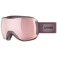 Thumbnail for uvex downhill 2100 CV planet - Skibrille für Damen und Herren - aus nachhaltigen Materialien - konstraststeigernd - antique rose matt/rose-green - one size im Sale