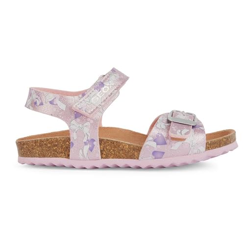 Geox J Adriel Girl C Sandal, PINK/Lilac, 29 EU on sale