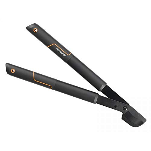 Fiskars SingleStep Heckenschere, Mit Wellenschliff, Hochwertige Stahl-Klingen, Länge 60 cm, Mattschwarz, HS22, 1001433 im Sale