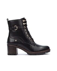 Thumbnail for Pikolinos Stiefeletten mit Absatz in Leder LLANES für Frauen Farbe Negro im Sale