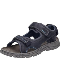 Thumbnail for Josef Seibel Herren Klassische Sandalen Brendan 04,Weite G (Normal),Sandaletten,klettsandalen,Sommerschuhe,Ocean-Kombi,42 EU im Sale
