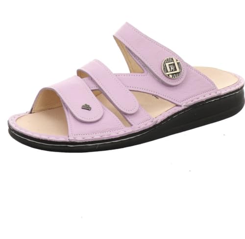 Finn Comfort Agueda women's mules purple lilac Porto smooth leather on sale