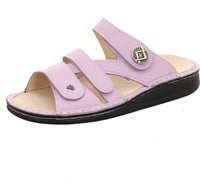 Thumbnail for Finn Comfort Agueda women's mules purple lilac Porto smooth leather on sale