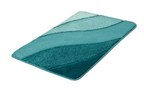Kleine Wolke bath rug Serenade, 60x 90 cm, turquoise on sale