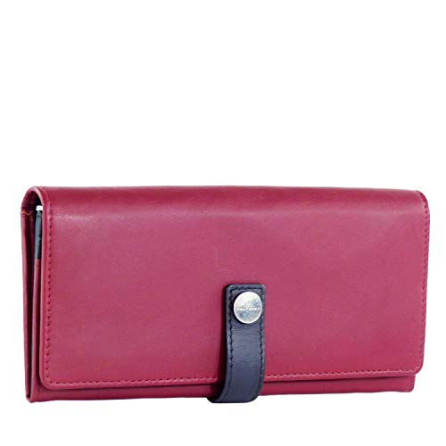 Peuterey Damen Leder Geldbörse Weinrot SPEKEWAL B - PTT0049 im Sale