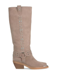 Thumbnail for Alma en Pena. Flat boots for women., Grey-brown, 35 EU on sale