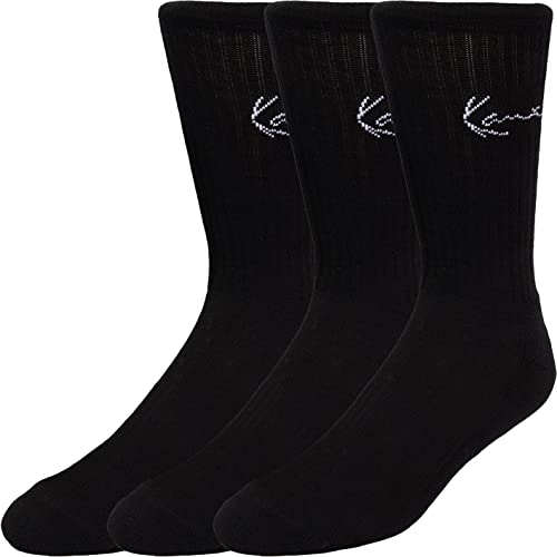 Karl Kani Signature Socks Socken 3er Pack (black, 39-42) im Sale