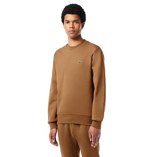Lacoste Men's SH9608 Sweatshirt, Cookie, on sale