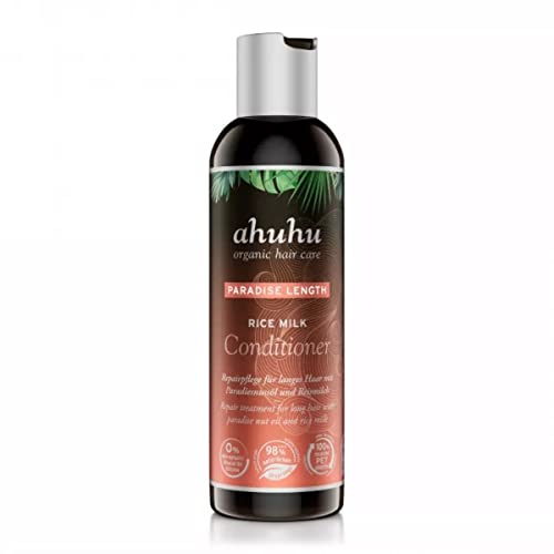 ahuhu PARADISE LENGTH Rice Milk Conditioner (200 ml) – mild hair conditioner with rice milk &amp; paradise nut oil, intensively nourishes &amp; revitalizes long hair, improves combability, vegan hair care on sale