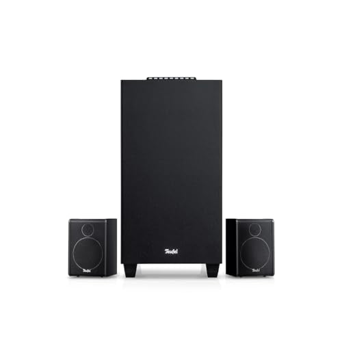 Teufel CONSONO 25 Concept 2.1 sound system, complete home cinema system with integrated AV receiver &amp; Bluetooth, Dolby Audio, USB-C sound card function, HDMI ARC CEC for games, film sound and music on sale
