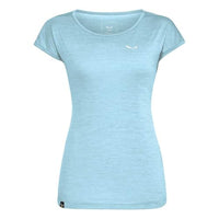Thumbnail for SALEWA Damen PUEZ Melange Dry W S/S Tee Blusen & T-shirts, Rose Red, 48/42 im Sale