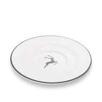 Thumbnail for GMUNDNER KERAMIK Saucer Cappuccino. Gourmand. Diameter: 14 cm, gray deer tableware, handmade in Austria, on sale