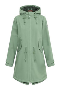 Thumbnail for derbe Softshelljacke Island Friese Damen Hellgrün Nachhaltig | Softshell | Kurzmantel | Frauen | Hamburg im Sale