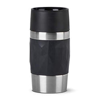 Thumbnail for Emsa N21609 Travel Mug Compact Thermo-/Isolierbecher aus Edelstahl | 0,3 Liter | 3h heiß | 6h kalt | BPA-Frei | 100% dicht | auslaufsicher | spülmaschinengeeignet | 360°-Trinköffnung | Weinrot im Sale