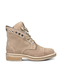 Thumbnail for Alma en Pena flat lace-up boots, V240240 Crosta Vison, sand-colored, 39 EU on sale